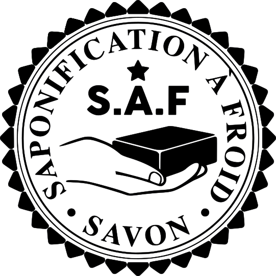 Logo mention saponification à froid